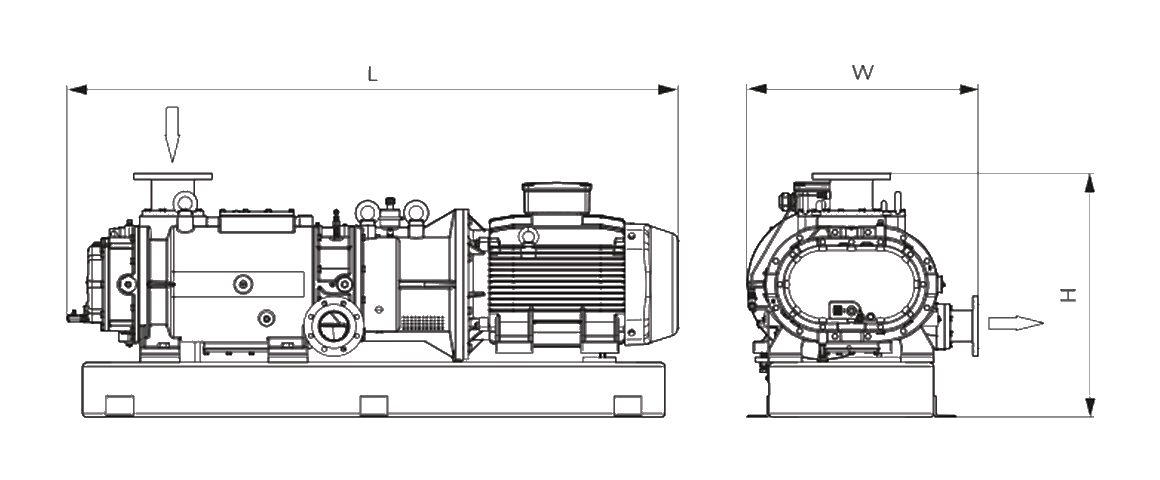 COBRA NC 1500 B VR螺杆真空泵